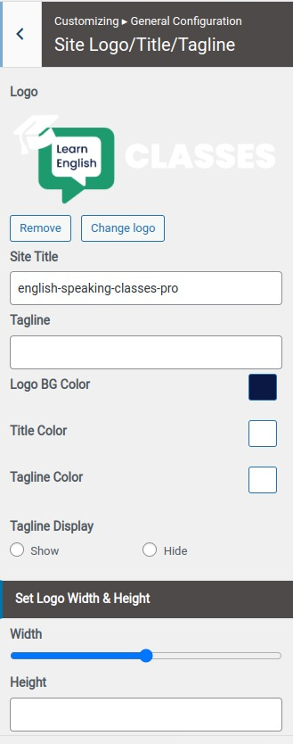Set Header contact 