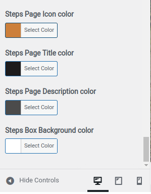 set contact section