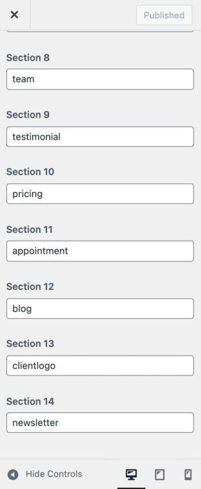 set Page Template