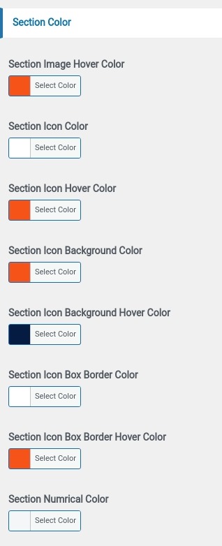 set Featured Page section