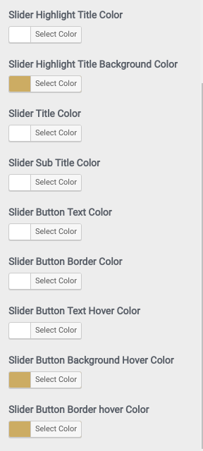 Create New Slider