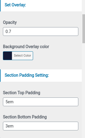 set counter Section