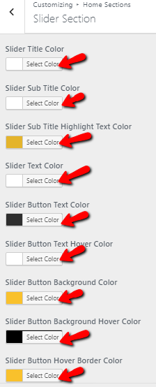 Create New Slider