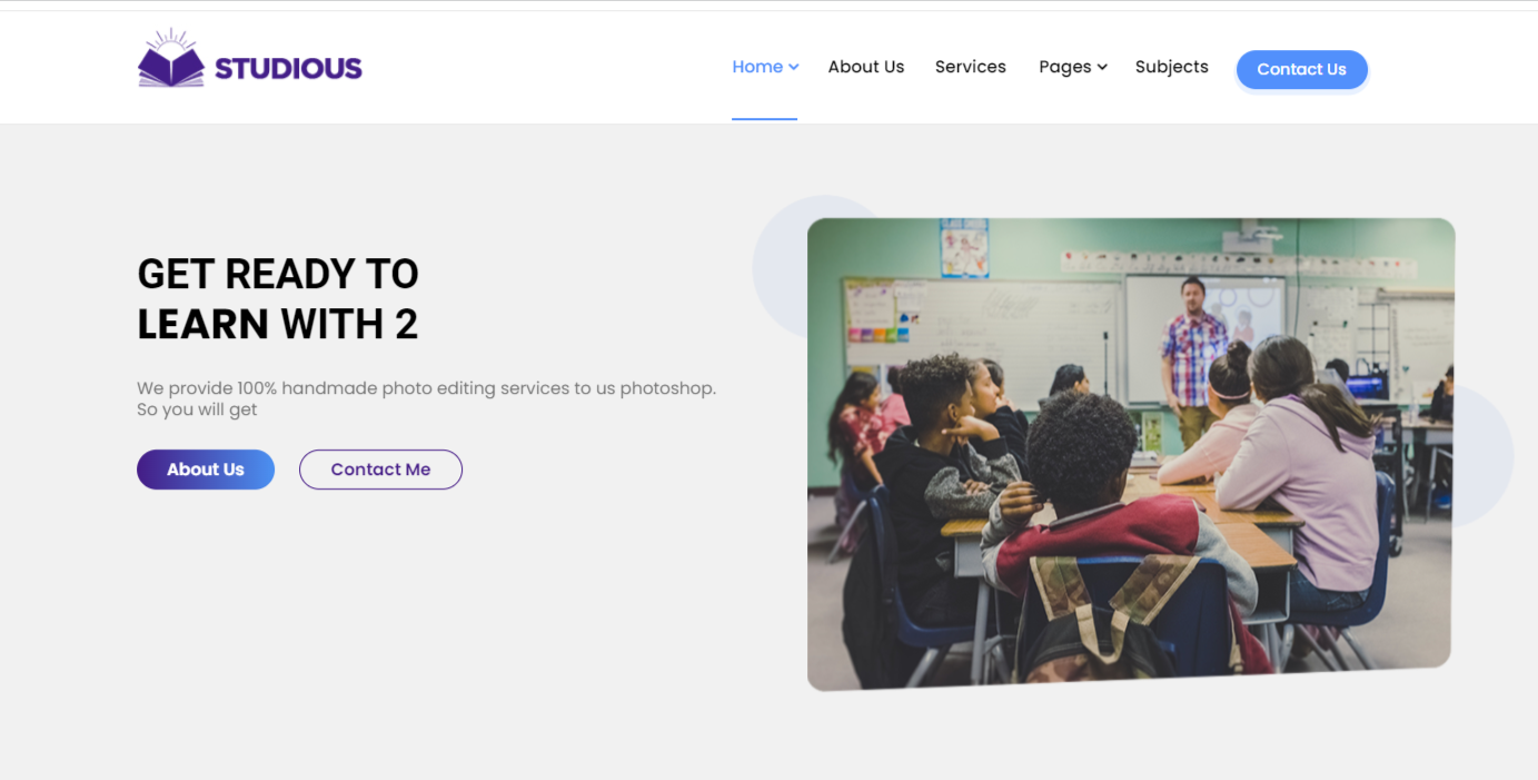 Expert Teacher wordpress theme