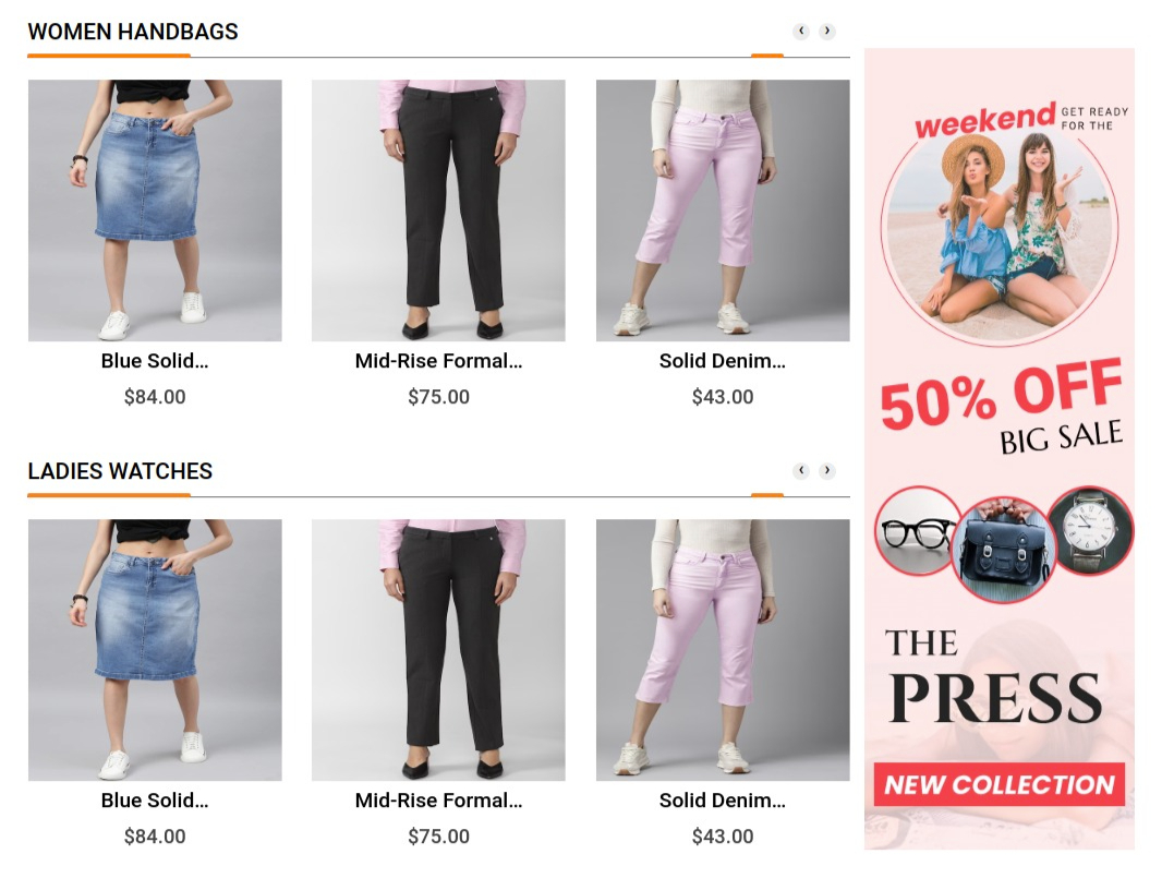 set Featured Page section