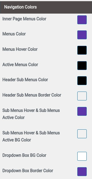 Set Header contact 