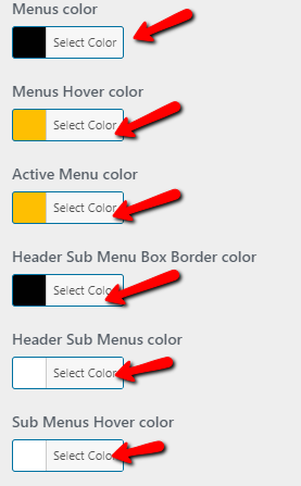 Set Header contact 