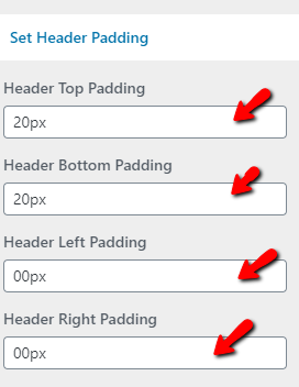 Set Header contact 