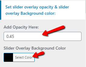 Create New Slider