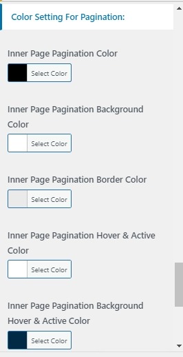 set Footer section