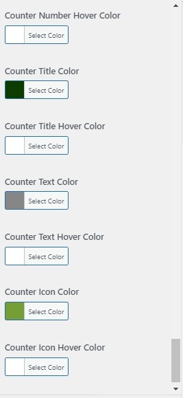 set counter section