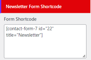 set contact section