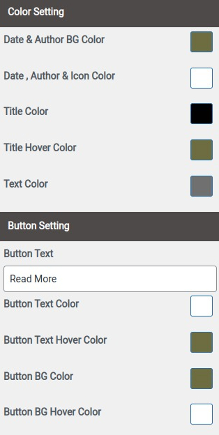 set Page Template