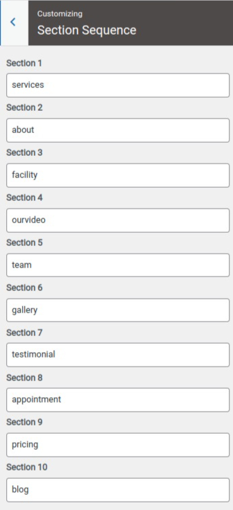 set Page Template