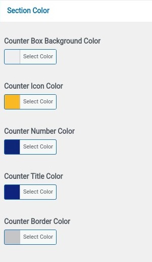 set contact section