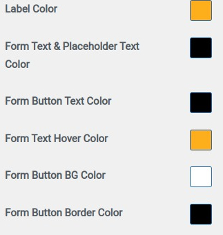 set Footer section