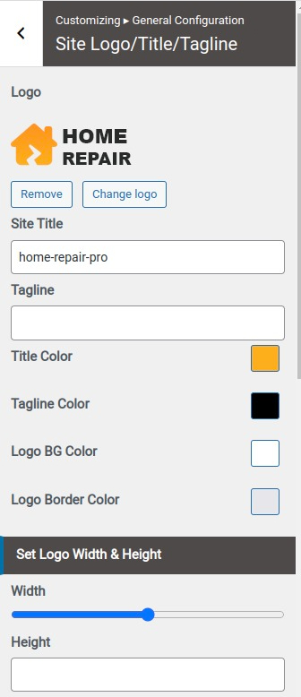 Set Header contact 