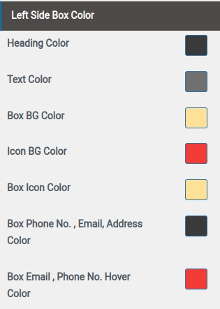 select Contact Page template