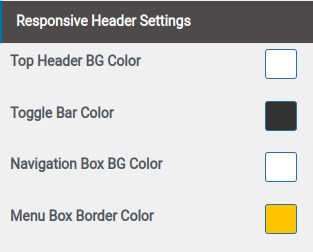 Set Header contact 