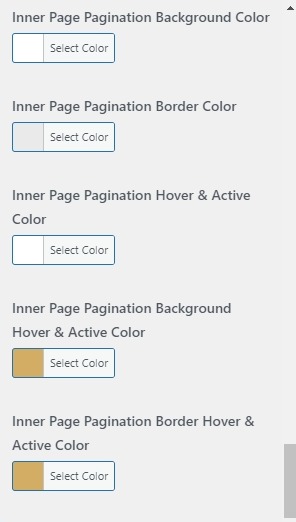 set Footer section