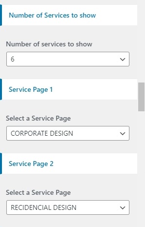 set services Section