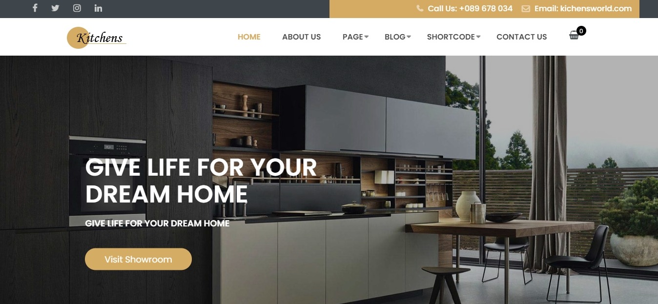 Kitchen Decor wordpress theme