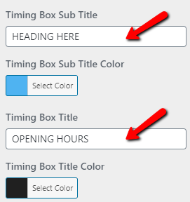 set contact section