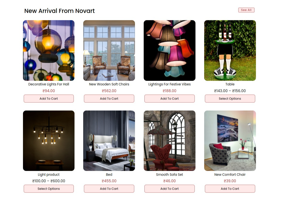 set Featured Page section