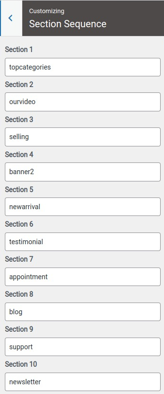 set Page Template