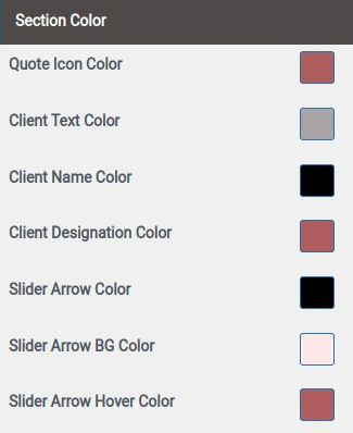 set Featured Page section