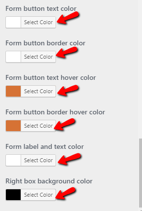 set contact section