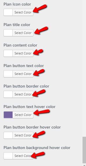 set pricing section