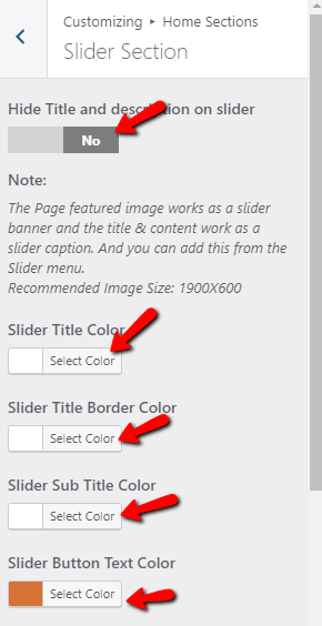 Create New Slider