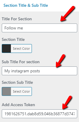 set contact section