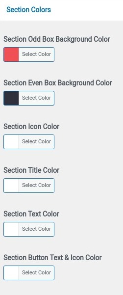 set Featured Page section