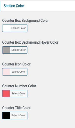 set contact section