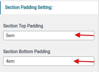 set contact section