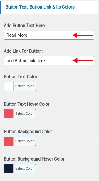 set Featured Page section