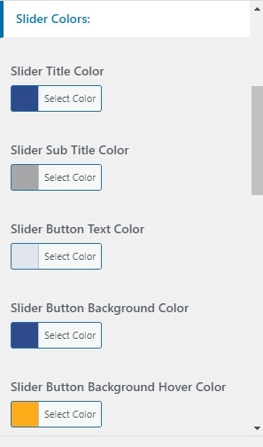 Create New Slider