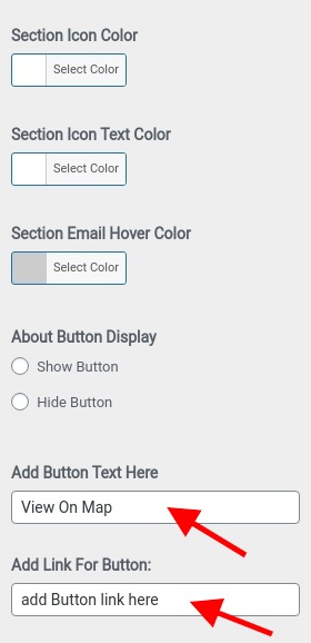 set contact section