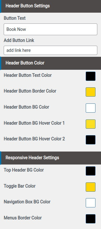 Set Header contact 