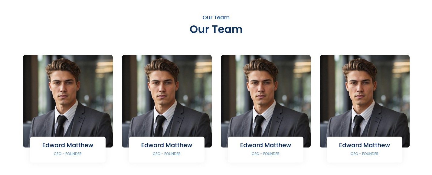 set Featured Page section