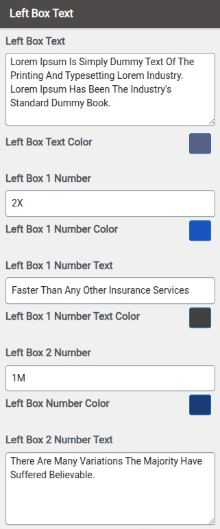 set Featured Page section
