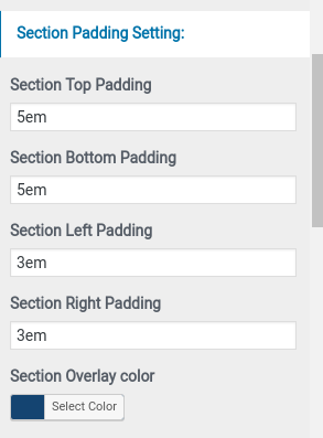 set contact Section