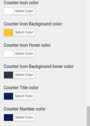 set counter section