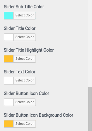 Create New Slider