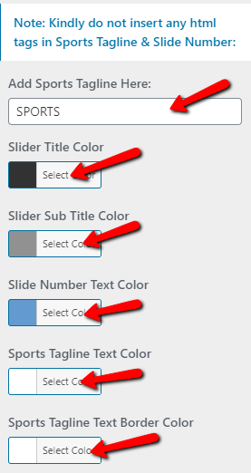 Create New Slider