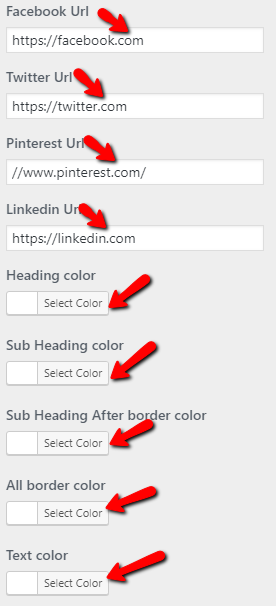 set contact section