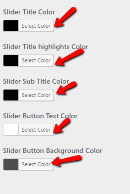 Create New Slider