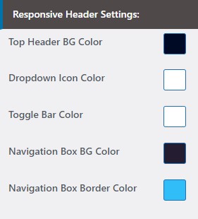 Set Header contact 